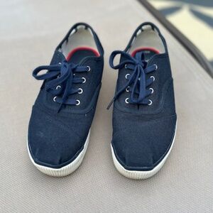 TOMS Navy Canvas Sneakers